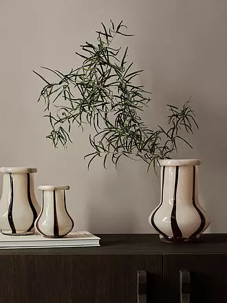 FERM LIVING | Riban Vase 19cm Cream | 